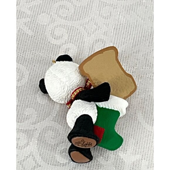 Hallmark Keepsake 1996 Panda Ornament "My 4th Christmas" Childs Age Collection H - Picture 6 of 6